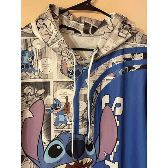 Lilo & Stitch Hoodie, Sweatershirt, Disneyland Shirt,Stitch 3D Hoodie Size Large - Picture 4 of 16
